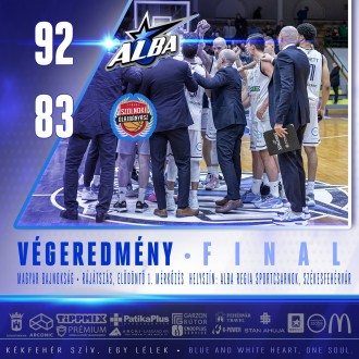 Kosárlabda elődöntő - Arconic Alba Fehérvár előny az első meccsen